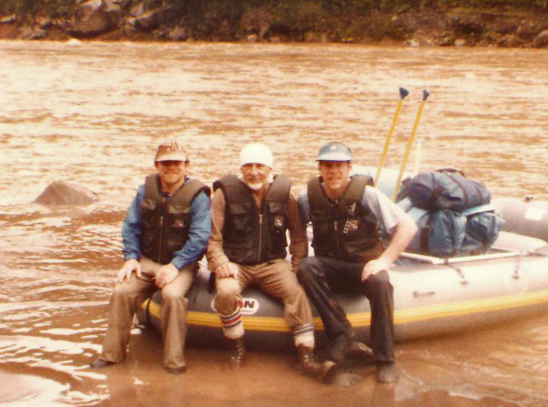 On the Rio Tambopata 1983